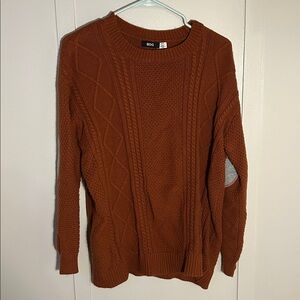BDG Urban Outfitters Burnt Orange Knit Sweater